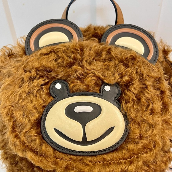 Authentic Moschino Teddy Mohair Backpack main image 11